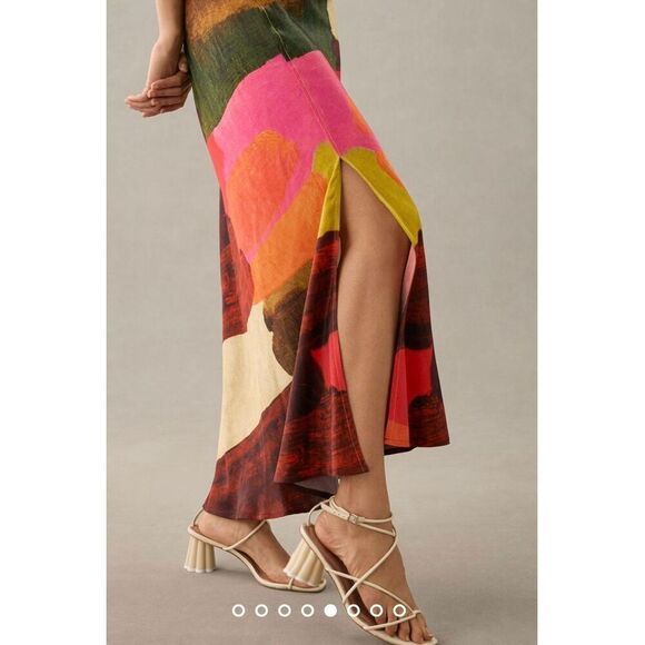 New Anthropologie x Bl-nk Slip Dress Size XS - Picture 4 of 10